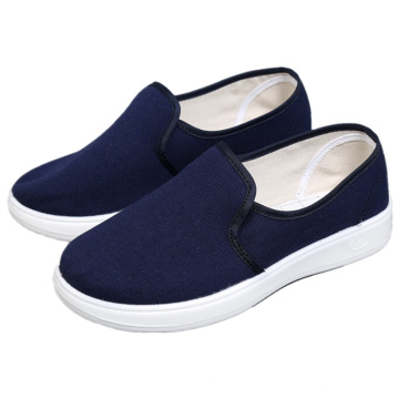 LN-1577104 Blue PU Shoes Mens ESD Shoes Cleanroom Working Shoes